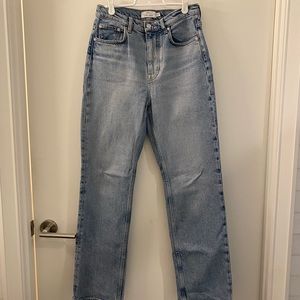 & Other Stories High Rise Straight Jeans